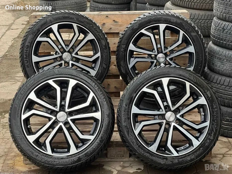 5х114.3 Джанти 17 цола Kia Hyundai Nissan Mazda Honda Toyota 5x114.3, снимка 1