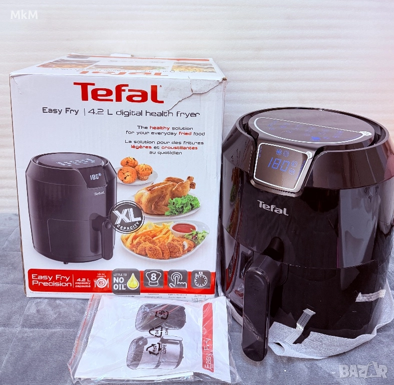 Нов Фритюрник на горещ въздух Tefal EY4018 Easy Fry Precision, снимка 1