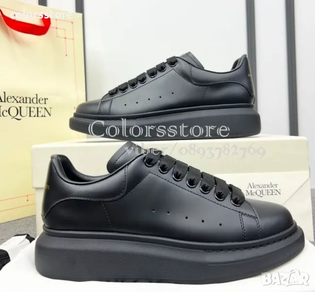 Черни кецове  Alexander McQueen код Br301, снимка 1