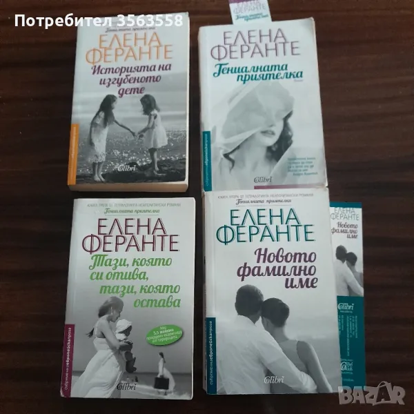 Елена Феранте четирилогия, снимка 1