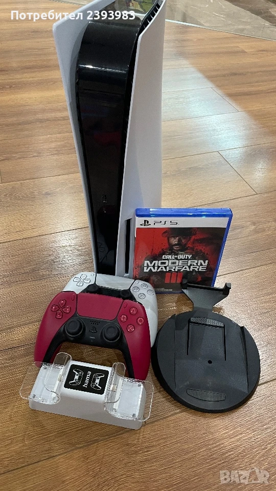 PlayStation 5 1TB + 2 джойстика, снимка 1