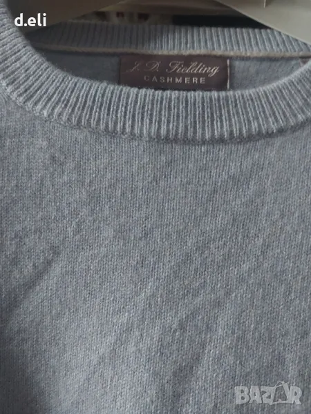 J.d.fielding Cashmere Size 2XL 100%  кашмир. Мъжки пуловер., снимка 1