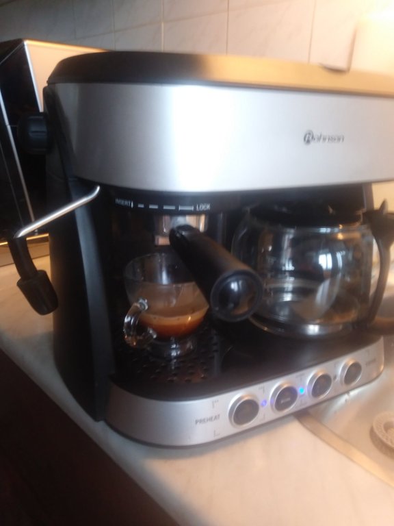 Кафе машина Ронсон за еспресо и за шварц кафе, работи отлично и прави  хубаво кафе в Кафемашини в гр. София - ID35568711 — Bazar.bg