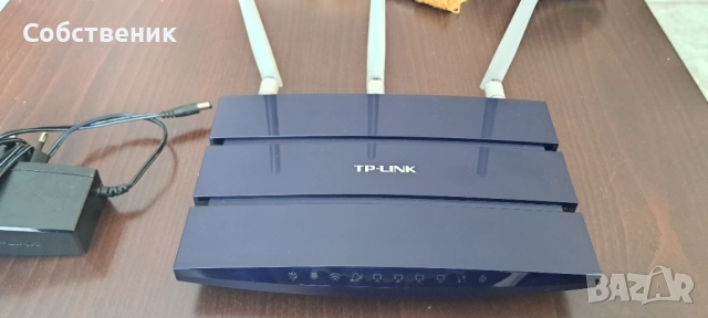 tp-link рутер wireless router Wi-Fi gigabit tl-wr1043nd ver 2.1 адаптер, снимка 4 - Рутери - 52112704