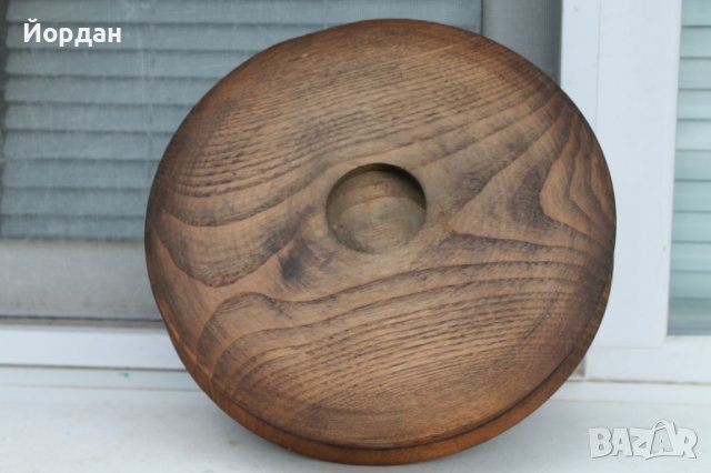 Стара дървена купа дърворезба, снимка 4 - Декорация за дома - 36608798