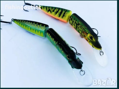  Високо ефективен и реалистичен воблер за щука и бяла риба. Модел 2020г 10 лв., снимка 2 - Такъми - 30906993