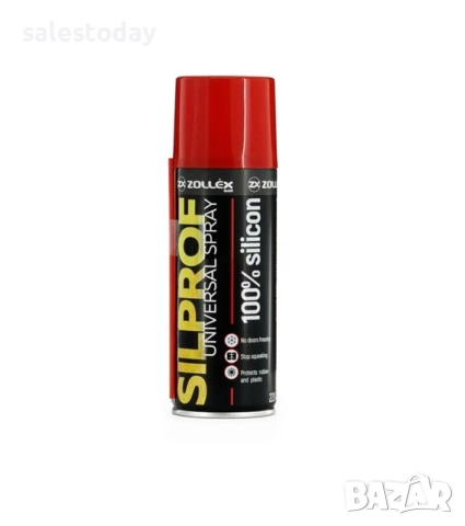 Силиконов спрей SILPROF, отблъсква водата и смазване, 220мл