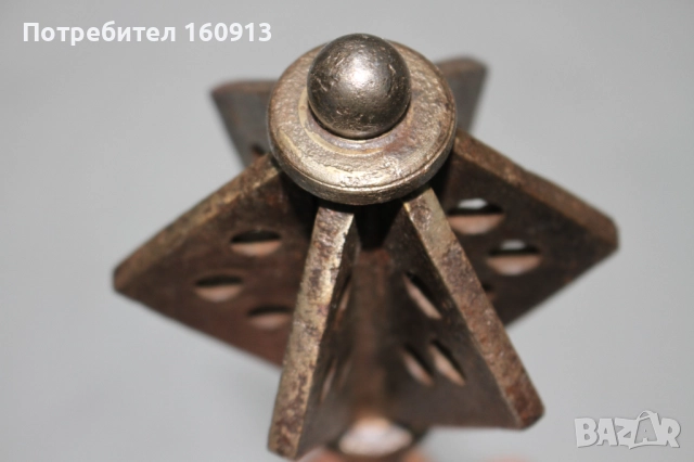 Оригинален Старинен Западноевропейски Боен Буздуган., снимка 17 - Антикварни и старинни предмети - 51443258