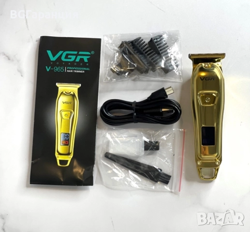 Професионален безжичен тример VGR в ново състояние, снимка 5 - Друга електроника - 51777804
