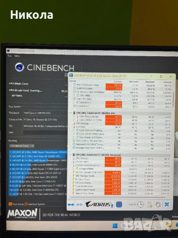 Лаптоп Aorus 15g KC, снимка 8 - Лаптопи за дома - 54329824
