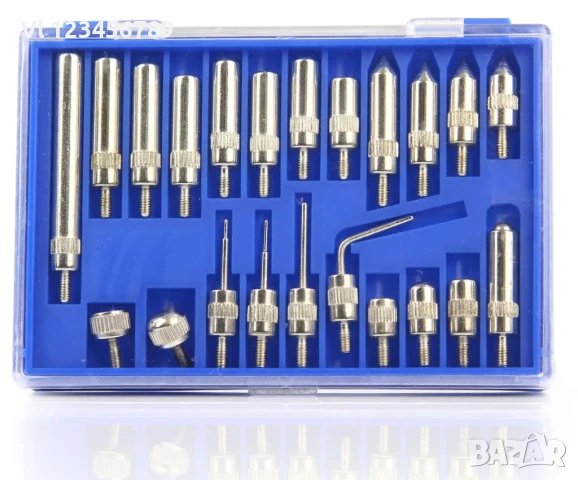 Магнитна стойка с индикаторен часовник с 22 броя накрайници , Mar-Pol, снимка 3 - Други инструменти - 51109063