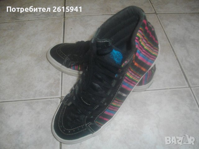 Оригинални Vans Scateboard Shoe-Кецове-№38-39-Mens US 6 - Women US 7,5, снимка 14 - Кецове - 38913806