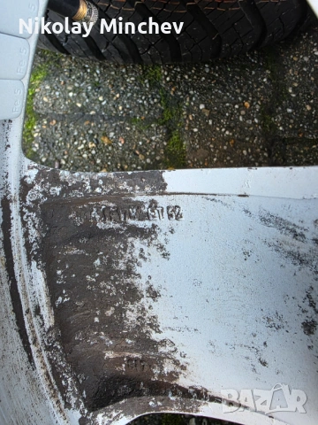 Джанти за мерцедес МЛ163 275/55/17, снимка 5 - Гуми и джанти - 53105919