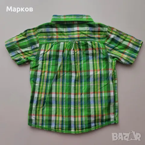 NAME IT - 9-12м - 80см - Детска Риза Къс Ръкав, снимка 4 - Други - 49110087