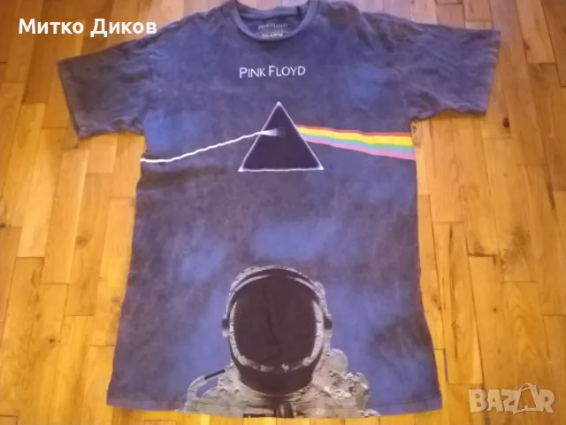 Pink Floyd Pull and Bear маркова рокаджийска тениска размер М, снимка 1 - Тениски - 49442221