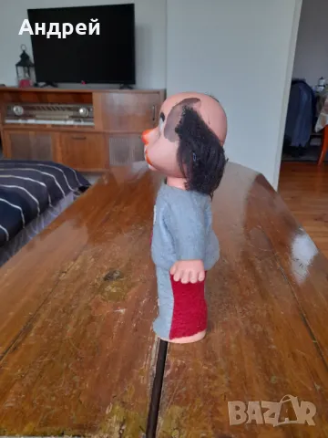 Стара кукла,клоун #24, снимка 4 - Антикварни и старинни предмети - 49259663