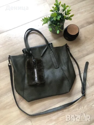 Дамски чанти зелено и кафяво, снимка 2 - Чанти - 48713010