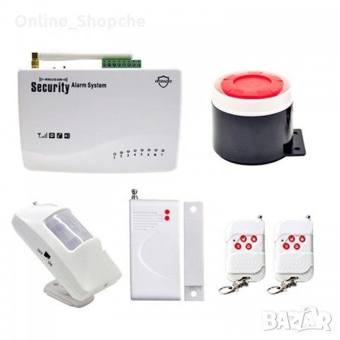 GSM / SIM Безжична алармена система, аларма + БЪЛГАРСКО упътване, снимка 4 - Други - 30583007