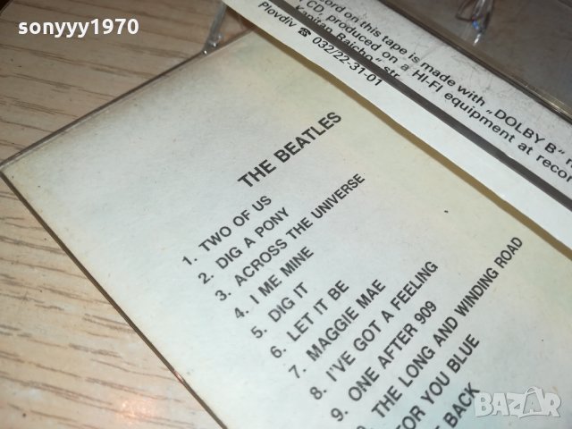 BEATLES-LET IT BE-КАСЕТА 0101221847, снимка 10 - Аудио касети - 35289735