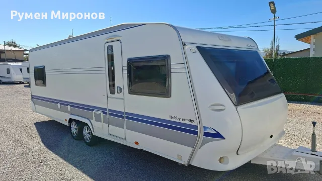 Продавам седем места каравана Хоби. , снимка 5 - Каравани и кемпери - 56443349