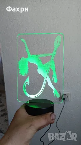Нощни лампи на тема лов и риболов , снимка 2 - Лед осветление - 49598585
