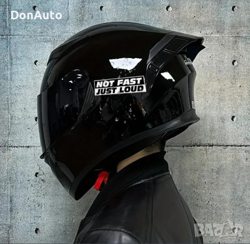 Стикер "Not fast just loud", снимка 4 - Аксесоари и консумативи - 51477980