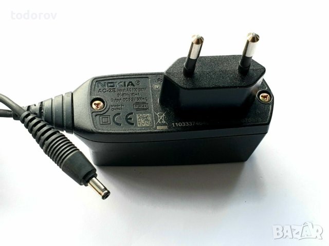 Зарядно Nokia AC-2E, снимка 1 - Оригинални зарядни - 40291967