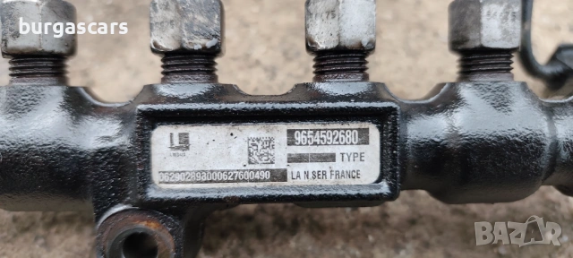 Горивен рейл 9654592680 Citroen C4 Grand Picasso 1.6HDI-109к.с, снимка 2 - Части - 54043464