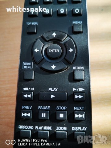 Pioneer 076e0pp041 remote control for DVD / ДИСТАНЦИОННО , снимка 3 - Плейъри, домашно кино, прожектори - 30506761