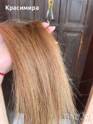 Екстеншъни от естествена коса на 2 реда