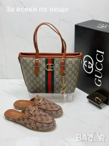 Gucci Дамски Чехли Гучи - Различни Модели и Цветове Код SEM-374, снимка 7 - Чехли - 55854750