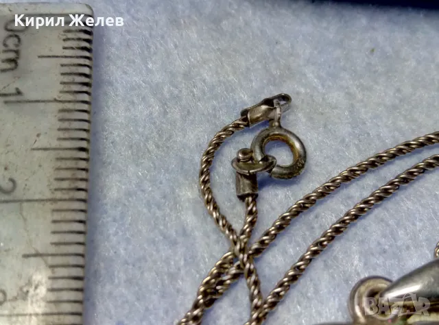 РОМАНТИЧЕН СРЕБЪРЕН ПЕНДАНТ СЪРЧИЦЕ РАМКА За СНИМКИ с ФИНА СРЕБЪРНА ВЕРИЖКА - СРЕБРО 925 ПРОБА 13820, снимка 9 - Колиета, медальони, синджири - 49866142