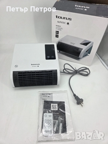 Taurus, Alpatec RCMB231 Керамичен нагревател, стенен/стоящ, 2000W