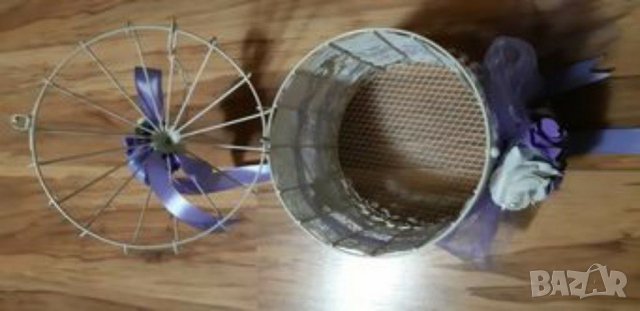 Сватбена кошница/клетка, снимка 5 - Други стоки за дома - 29885002