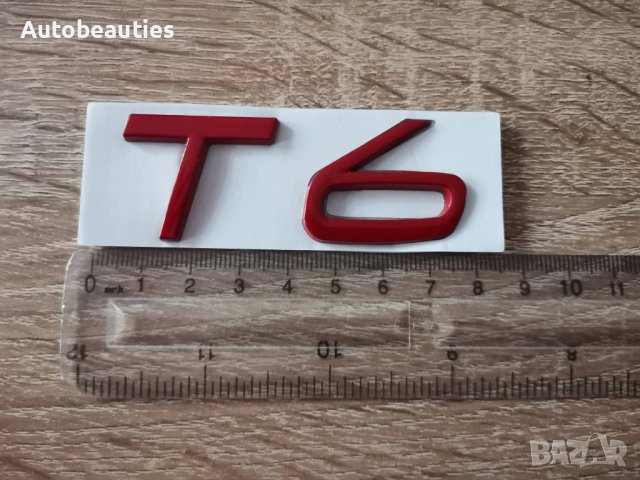 червени емблеми лога Волво Volvo T6, снимка 2 - Аксесоари и консумативи - 37244289