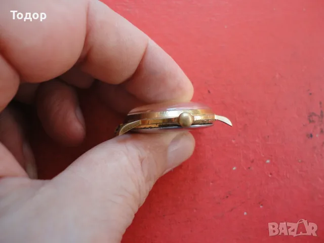 Позлатен мъжки часовник Anker 100 21Jewels A, снимка 3 - Мъжки - 56206145