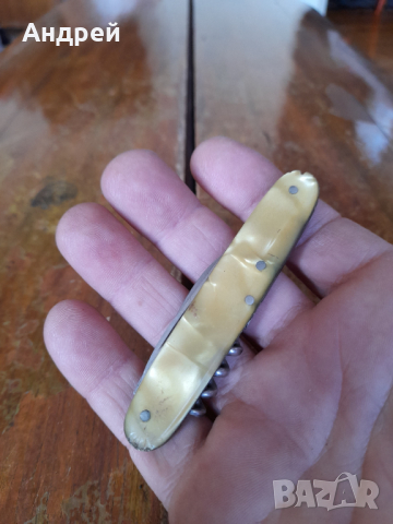 Стар джобен нож,ножче,ножка #33, снимка 3 - Други ценни предмети - 44717859