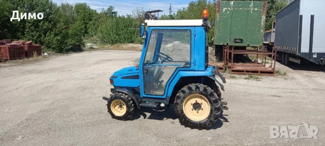 Трактор Iseki 20 к.с. с кабина | 4x4 | Нови гуми | Внос Германия, снимка 2 - Селскостопанска техника - 52465981