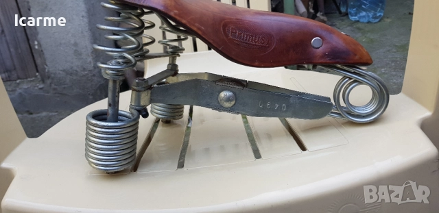 Ретро седалка Primus Lepper, снимка 5 - Части за велосипеди - 52255144