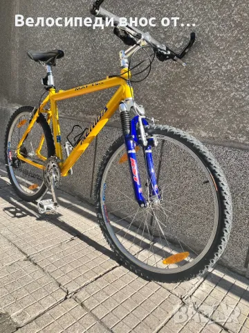 Алуминиев велосипед 26 цола 24 скорости палцови команди преден амортисьор внос от Австрия , снимка 13 - Велосипеди - 48461143