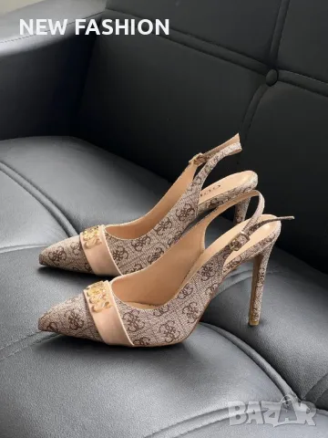Дамски Кожени Обувки ✨GUESS, снимка 9 - Дамски обувки на ток - 50327454