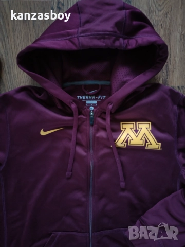 nike therma fit - страхотно мъжко горнище КАТО НОВО М, снимка 2 - Спортни дрехи, екипи - 52942790