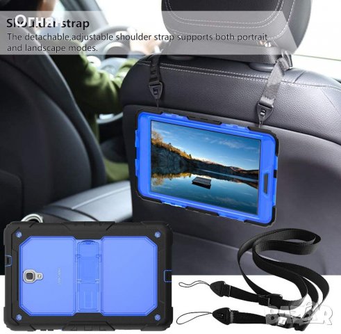 Ударо устойчив протектор за Junfire Samsung Galaxy Tab A 10.5 Case, T590, снимка 3 - Samsung - 30773881