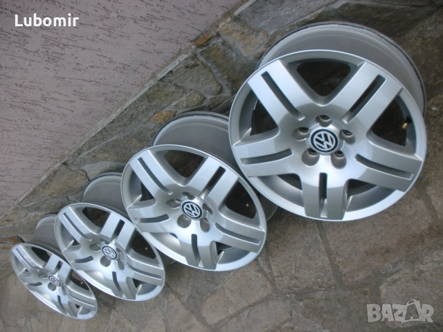 15 цола 5 х 100 мм 4 бр лети джанти - VW,Audi,Seat,Skoda !