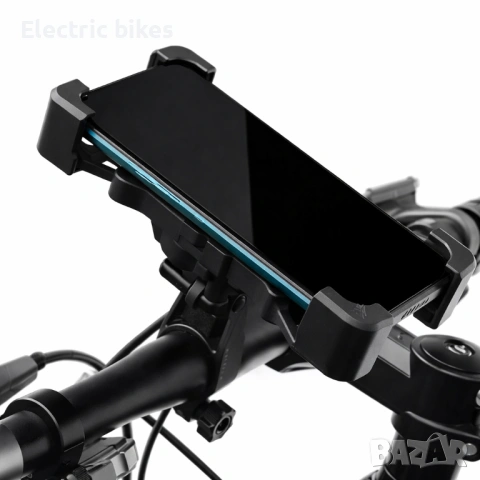 Стойка за телефон за колело 360° – Универсална стойка с въртене, снимка 2 - Аксесоари за велосипеди - 54012668