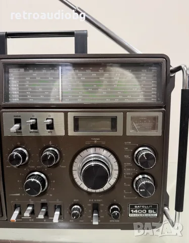 🔈 Ретро радио Grundig 1400 Satellit Professional🔈, снимка 5 - Радиокасетофони, транзистори - 55772240