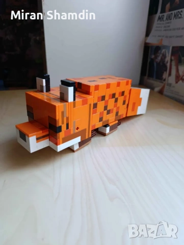 LEGO Minecraft 21588 The Fox – 100% пълен, с кутия и инструкции, снимка 2 - Конструктори - 54011542