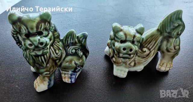 2 бр. керамични дракончета за колекци, снимка 2 - Колекции - 39393606
