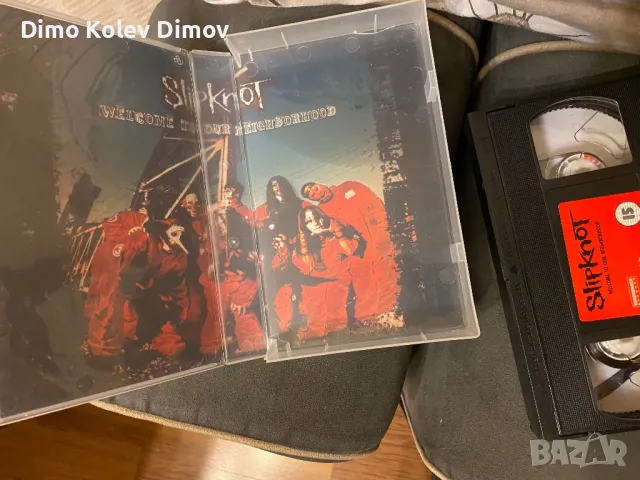 Slipknot VHS Видео Касета HiFi Stereo Оригинал, снимка 5 - Други музикални жанрове - 49609460