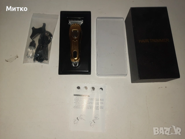 Безжичен тример за коса и тяло HAIR TRIMMER 9516, снимка 3 - Друга електроника - 53036572